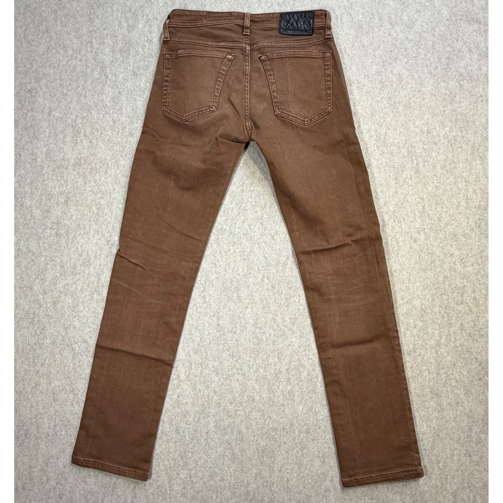 AG Adriano Goldschmied The Tellis Modern Slim Jeans Brown Mens 29 x 29 Neutral